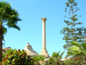 Pompei Pillar from afar