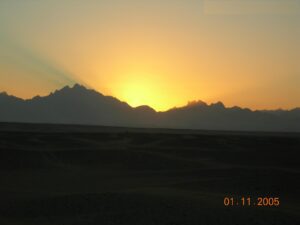 Sunrise in Egypt