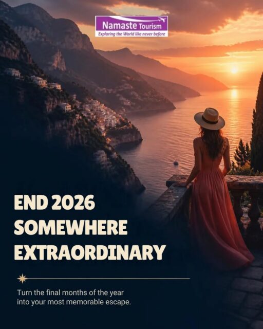 Don’t let 2026 end without one more great escape. 🌍✈️
Vietnam, Indonesia, Sri Lanka, Morocco or Egypt — your next adventure is closer than you think.

Where will you go before 2026 ends?

#NamasteTourism #End2026Travelling #Travel2026 #ExploreMore #TravelInspiration

{ extraordinary, travelling, inspiration, explore }