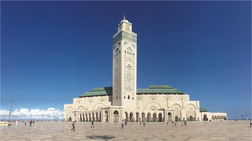 Hassan Mosque in Morocco