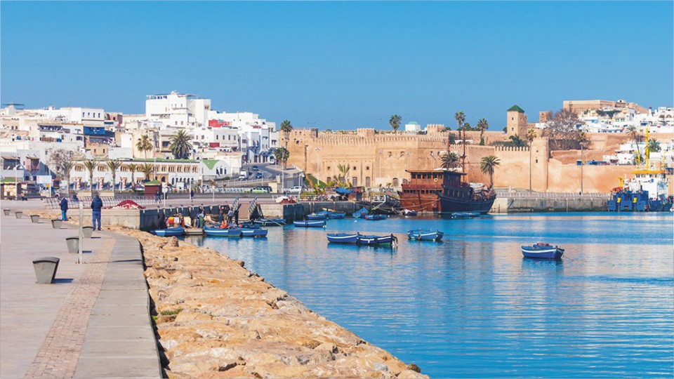 Kasbah des Oudaias in Morocco