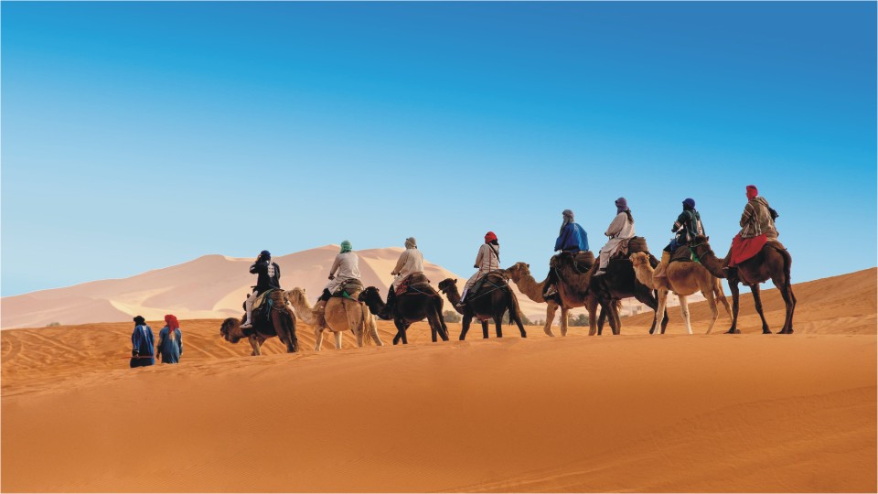 Erg Chebbi in Morocco