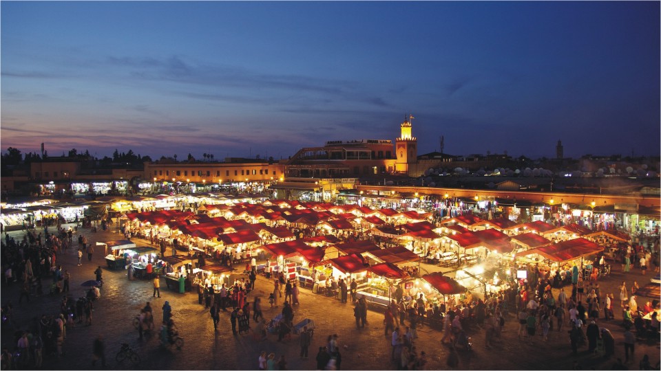 Souks in Marrakesh