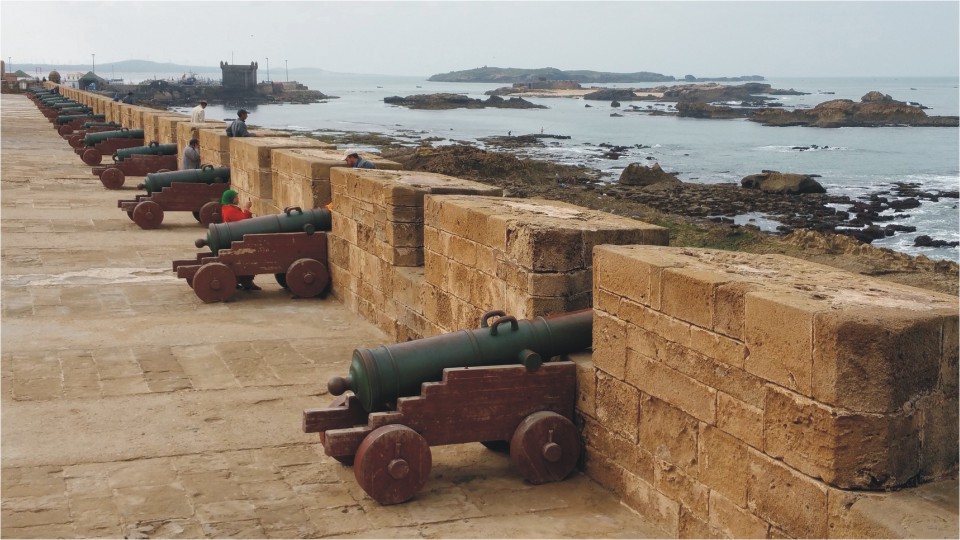 Coastal city of Essaouira in Morocco 