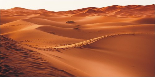 Sand dunes in Morocco