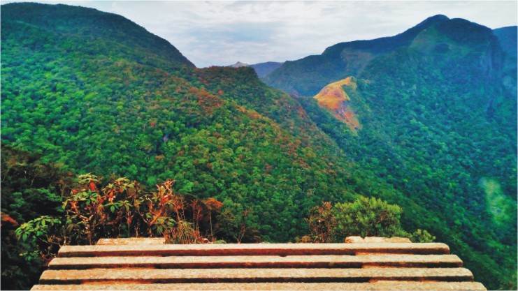 World’s End - A view point in Sri Lanka