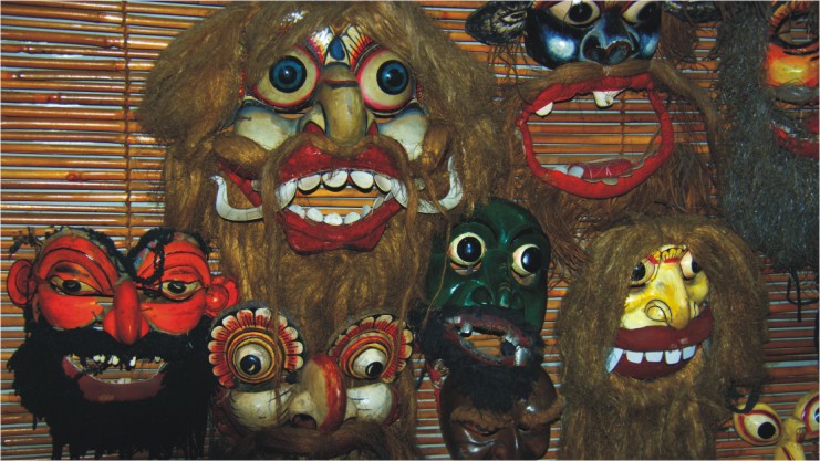 Ambalangoda devil mask
