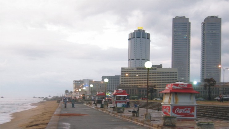 Galle Face Green in Colombo