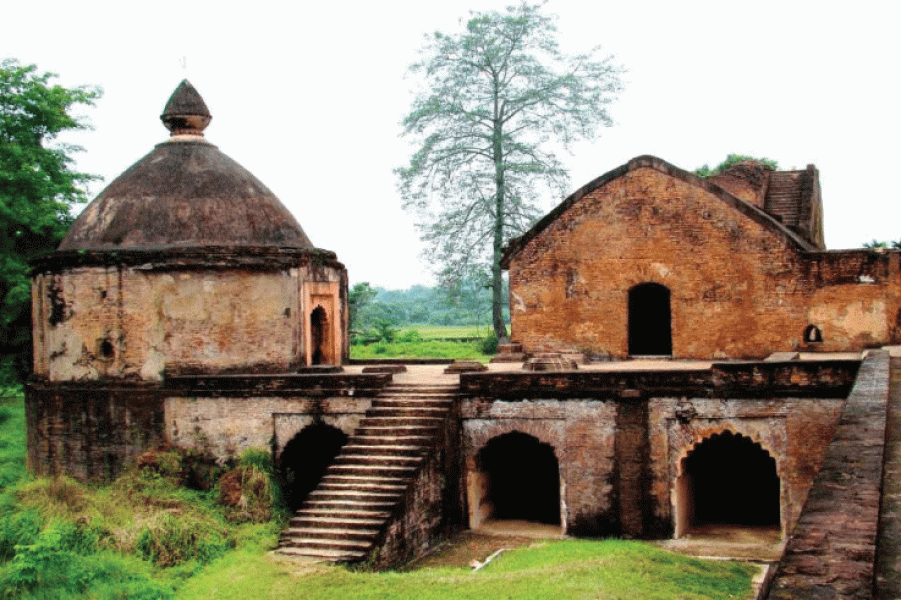 Talatal Ghar in Sivasagar, Assam
